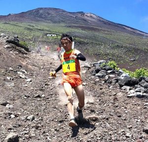 結実の7分台。区間賞は時の運(2019富士登山駅伝7区1位)